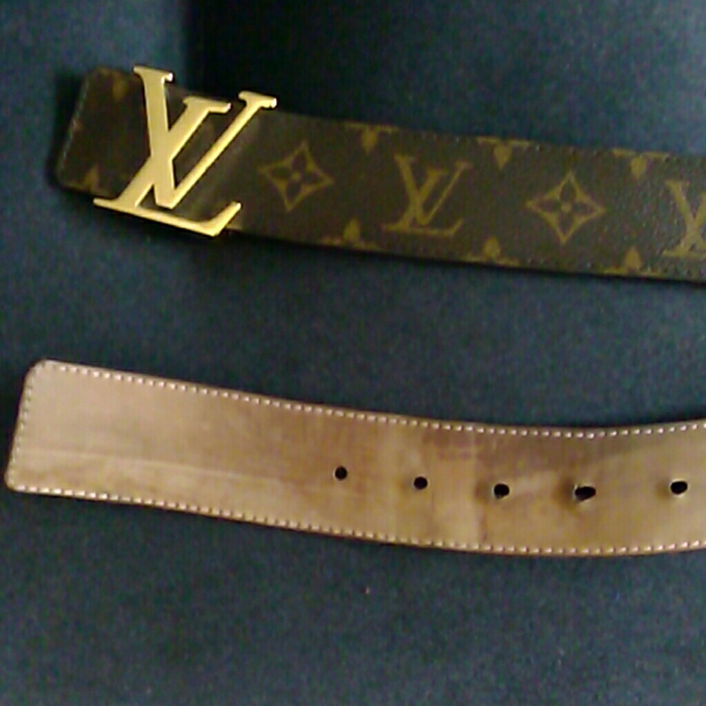 Louis Vuitton "Monogram" Belt